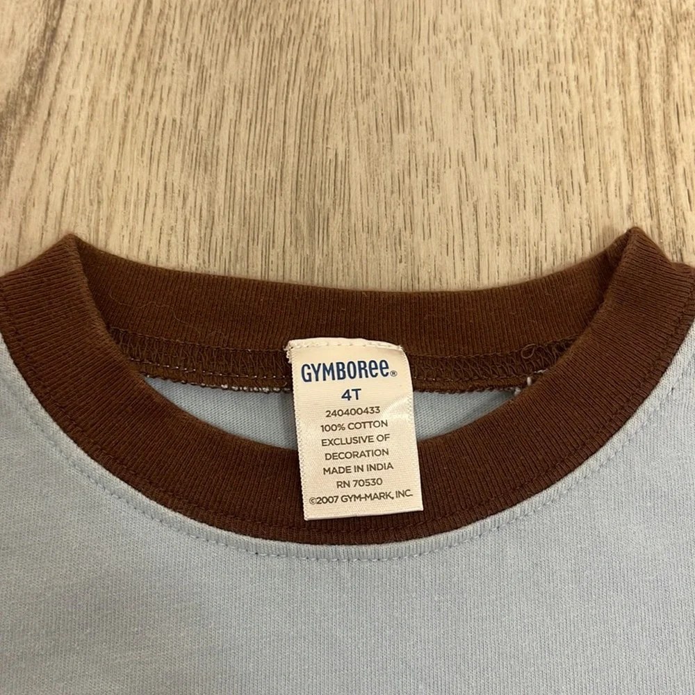 Gymboree boys 4t ready for take off airplane short sleeve shirt